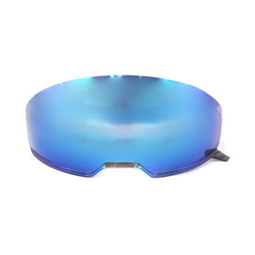 Revo blue street helmet visor