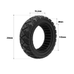 Solid Tyre 90/65-6,5