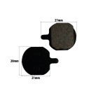 Plaquettes de frein Hyaes Mx3 Mx4 Mx5 pour trottinette électrique - Wattiz