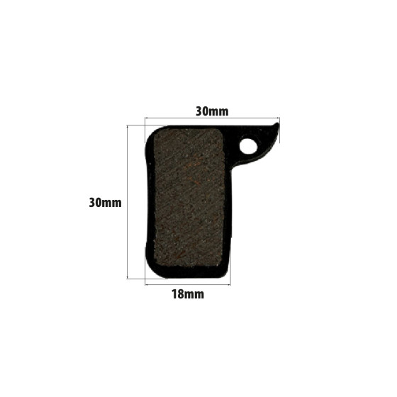 Plaquettes de frein SRAM SR10000 pour trottinette électrique - Wattiz