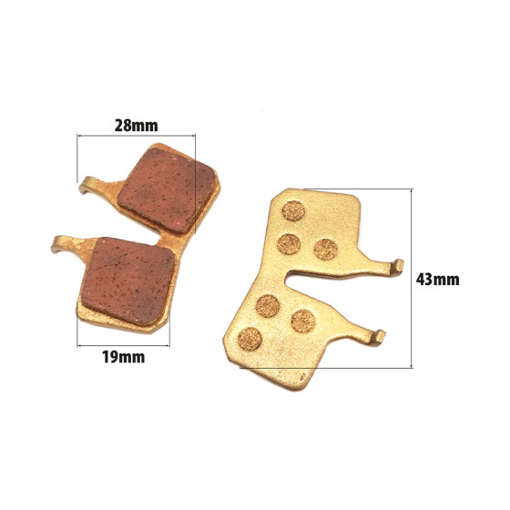 Plaquette de frein Magura 9.C Metallique pour trottinette électrique - Wattiz