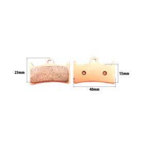 Plaquettes de freins Hope Tech4 V4 ceramique Metal Fritté Haute Performance pour trottinette électrique - Wattiz