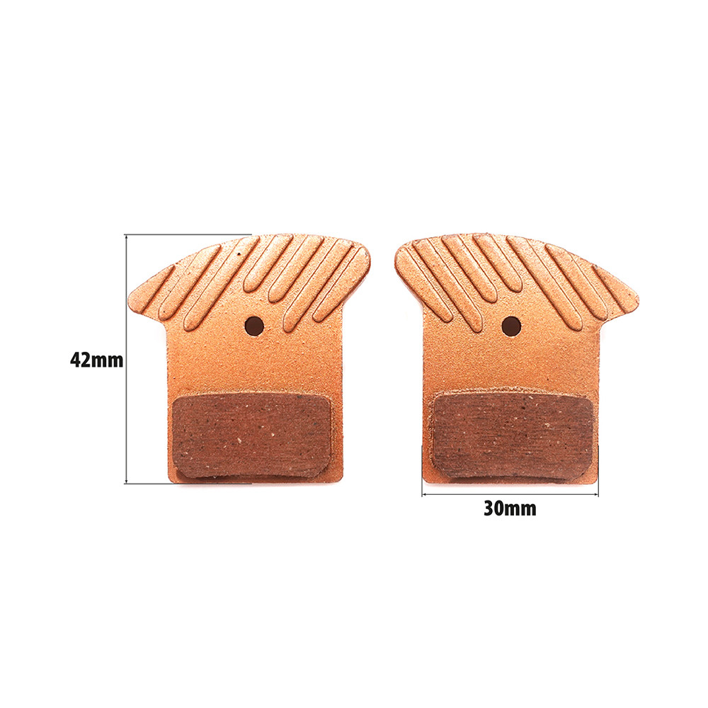 Nutt Pastillas de freno ventiladas Dualtron Thunder Metal Sinterizado Alta Resistencia