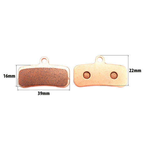 Plaquettes de freins Thunder 3 Nami 4 Pistons Metal Fritté Haute Performance pour trottinette électrique - Wattiz