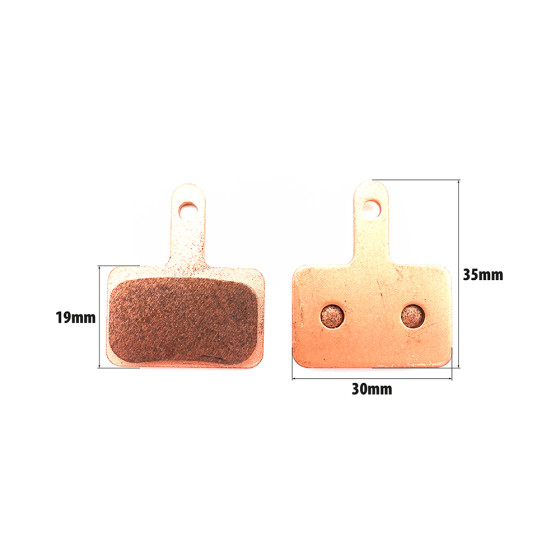 Plaquettes de frein Zoom metal fritté pour trottinette électrique - Wattiz