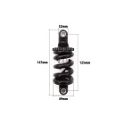 Amortisseur arriere Kukirin G2 Max pour trottinette électrique - wattiz