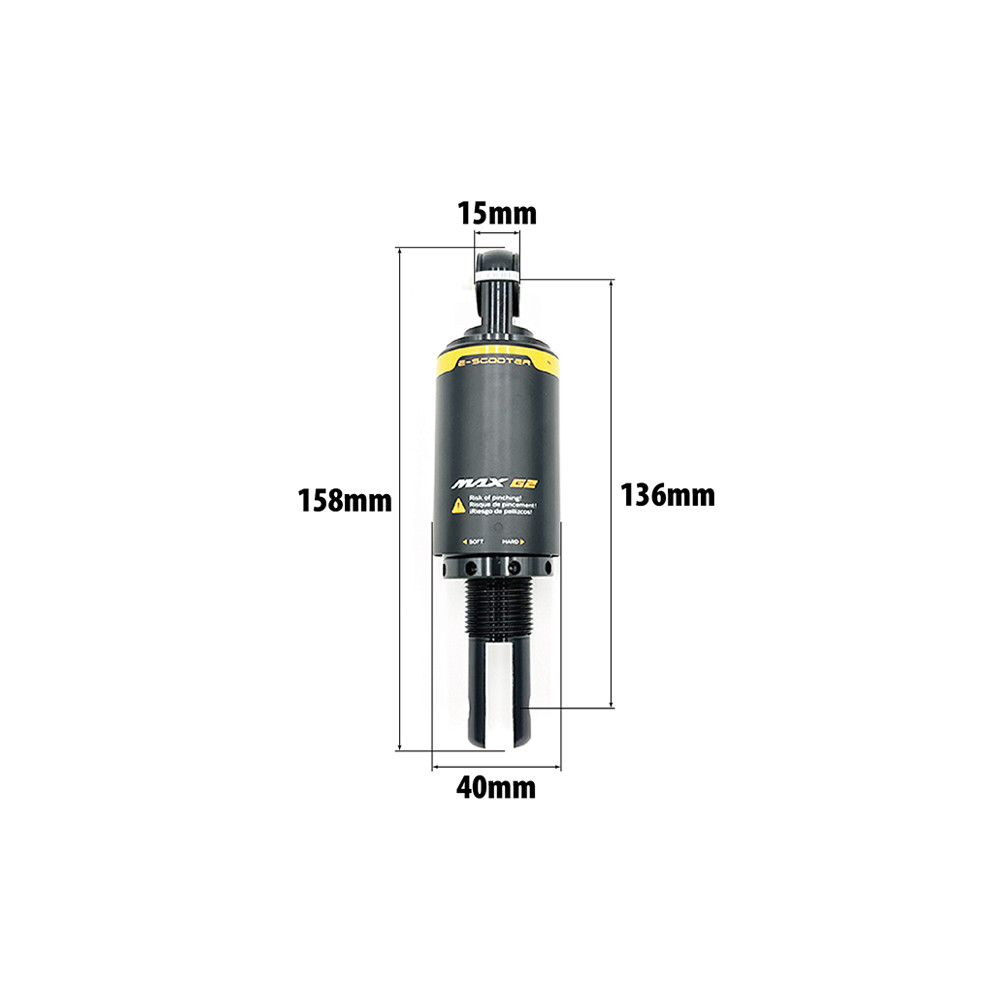Stoßdämpfer hinten Ninebot Max G2