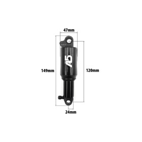 Amortisseur A5 RR1 165mm pour trottinette électrique - wattiz