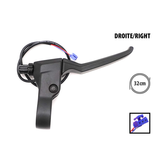 Poignée frein droite Ninebot Max G3 pour trottinette électrique - Wattiz