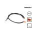 Cable clignotant gauche Ninebot Max G3 pour trottinette électrique - Wattiz