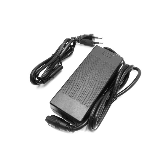 Chargeur Phylion connecteur rond 5 pins 42V 2A pour trottinette électrique - Wattiz