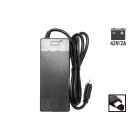 Chargeur batteries Joycube Phylion 5 pins Trapeze 42V 2A pour trottinette électrique - Wattiz