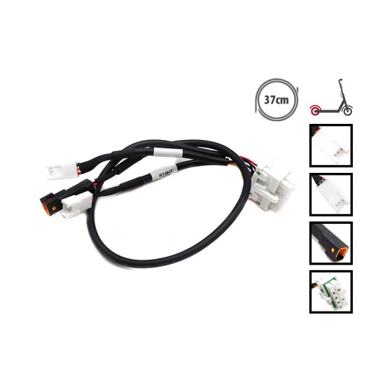 Cable LED arriere Ninebot Segway Max G3 pour trottinette électrique - Wattiz