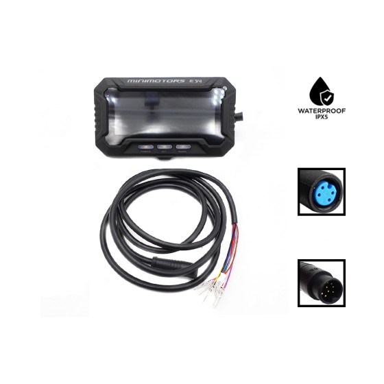 Kit display Minimotors EYe4 Avec support de Fixation pour trottinette électrique - wattiz