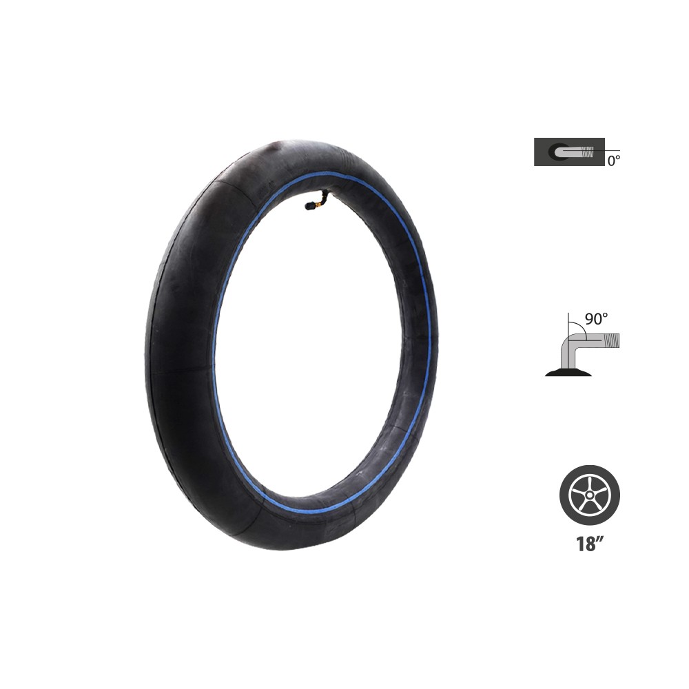 Inner tube 18x2.50 0x90° valve