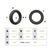 Xiaomi M365 8.5X2 inch solid tire