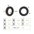 Pneu 10X2.50 renforcé Innova pour trottinette électrique - wattiz