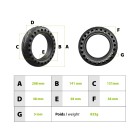 Pneu plein Zero 8 & 9 avant Inokim Light 1 & 2 pour trottinette électrique - wattiz