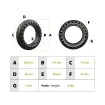 Inokim Light 1 & 2 front Zero 8 & 9 solid tyre