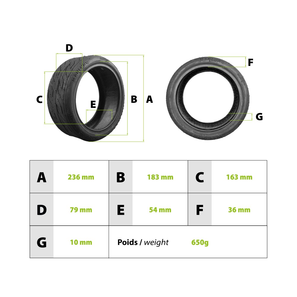 Reifen 10X2.70-6.5 Speedway 5 Dt3 verstärkt tubeless