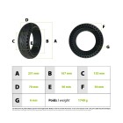 Pneu plein 10x2.70-6.5 pour trottinette électrique - wattiz