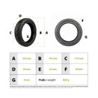 Pneu 60/70-7 tubeless avec gel Xiaomi Mi4 Pro pour trottinette électrique - wattiz
