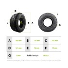 Pneu 13x5.0-6.5 pour trottinette électrique - wattiz