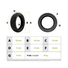 Pneu Offroad 10.5x2.75 Renforcé Ninebot P65 et P100 pour trottinette électrique - wattiz