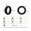 Neumático 10.5x2.75-7 tubeless semi off road para Ninebot Segway P65 y P100