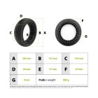 Pneu Plein Dualtron Mini Pop Togo Gomme Tendre pour trottinette électrique - wattiz