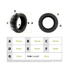 Pneu 85/55-6.5 Urbanglide E-cross pour trottinette électrique - wattiz