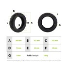 Pneu 10x2.75-6.5 Offroad tubeless pour trottinette électrique - Wattiz