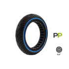 Pneu plein Xiaomi nouvelle génération bleu  pour trottinette électrique - wattiz