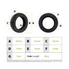 Pneu  10x2.75-6.5 Speedway 5 Dt3 semi offroad tubeless pour trottinette électrique - wattiz