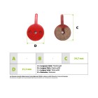 Plaquette de freins Speedway et Dualtron pour trottinette électrique - wattiz