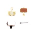 Plaquettes de freins métalliques Zero10x 11x Vsett 10+ Storm Thunder pour trottinette électrique - wattiz