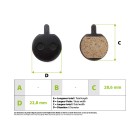 Plaquettes de frein Magura Louise et Clara pour trottinette électrique - wattiz