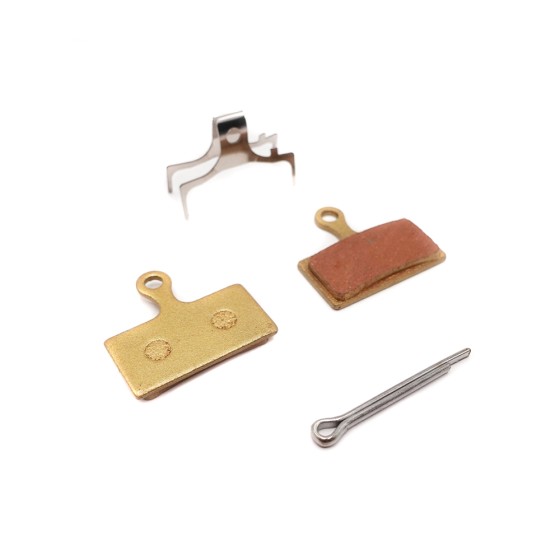 Plaquettes de frein Shimano B01S T U métalliques pour trottinette électrique wattiz