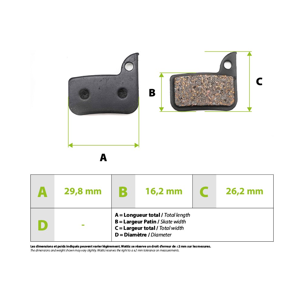SRAM SR10000 Brake Pads