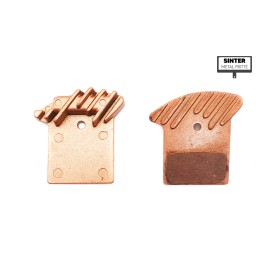 Plaquettes de freins Nutt ventilées Dualtron Thunder  Metal Fritté Haute Resistance pour trottinette électrique - Wattiz