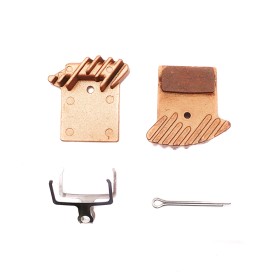 Plaquettes de freins Nutt ventilées Dualtron Thunder  Metal Fritté Haute Resistance pour trottinette électrique - Wattiz