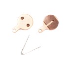 Plaquettes de freins draisienne metal fritté haute performance pour trottinette électrique - Wattiz