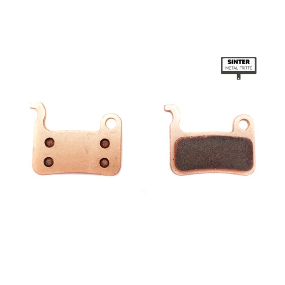 Plaquettes de freins Xtech Zoom Xiaomi Mi3 Metal Fritté Haute Performance pour trottinette électrique - Wattiz
