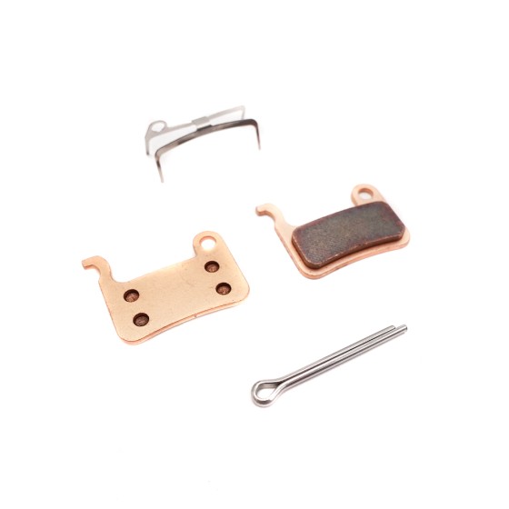 Plaquettes de freins Xtech Zoom Xiaomi Mi3 Metal Fritté Haute Performance pour trottinette électrique - Wattiz