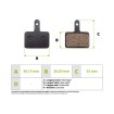 Brake pads for 30mm zoom caliper