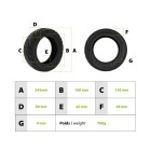 Pneu 80/65-6 route Dualtron Victor Zero10x Mantis