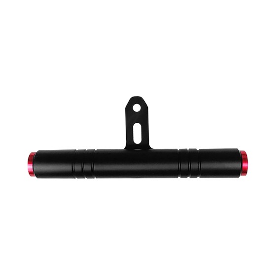 Barre de phare Rondelles Rouge pour trottinette électrique - Wattiz
