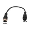 GX16-3P male to LP16-3P female adapter
