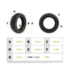 Pneu 10x2.75-6.5 Run Flat pour trottinette électrique - Wattiz