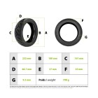 Pneu 250x64 Gel Anti Crevaison Xiaomi 4 Ultra Navee S65 pour trottinette électrique - Wattiz
